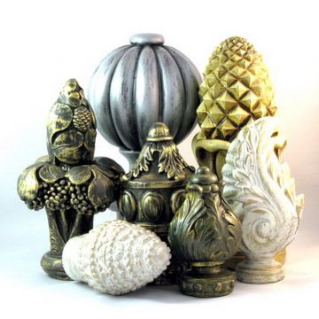 Resin Finials 1